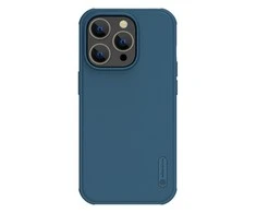 Dėklas Nillkin Super Frosted Shield Pro Magnetic Apple iPhone 14 Pro Max mėlynas