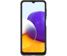 Nillkin Textured durable reinforced with gel frame and nylon back Samsung Galaxy A22 4G dėklas telefonui juodos spalvos