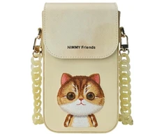 Nimmy dėklas telefonui khaki Big Eyed Pet 2.0 Cat