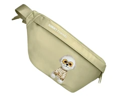 Nimmy krepšys ant rėmo haki spalvos Crossbody Glasses Cool Dog