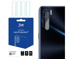 HIBRIDINIS STIKLAS 3MK LANKSUS STIKLAS OPPO A91 OBJEKTAS KAMERAI 4 Vnt.