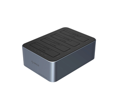 Orico 6646C3-C 4 diskų prijungimo stotis su neprisijungus klonavimo funkcija 2,5"/3,5"; SATA HDD/SSD – pilka