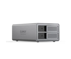 Orico 9828RU3 2 Big DAS Solution ProRAID Disk Array for 2 2.5"/3.5" SATA HDD/SSD Drives with RAID Controller – Gray
