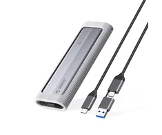 Disko dėžutė Orico AXM2-G2 M.2 NVME USB-C 10Gb/s – pilkos spalvos