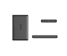 Kietasis diskas Orico DDL25-C3 2.5" HDD/SSD USB-C 5Gb/s Disk Drive – juodos spalvos