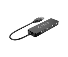 Orico FL01 USB-A Hub Docking Station 4x USB-A 2.0 – juodos spalvos