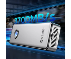 Orico OUM2-G20 M.2 NVME USB-C 3.2 20Gb/s Disk Drive – sidabro spalvos