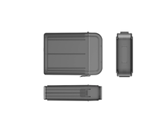 Orico PPH-25 protective case 2.5" disk box – semi-transparent, pilkos spalvos