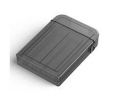 Orico PPH-25 protective case 2.5" disk box – semi-transparent, pilkos spalvos