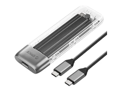 Disko dėžutė Orico TXM2-C3 M.2 NVME USB-C 3.2 10Gb/s – pilkos spalvos