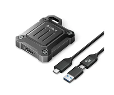 Orico XAM2 M.2 2230 USB-C 3.2 Tactical Reinforced Disk Bay – juodos spalvos