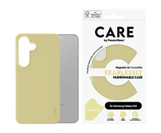 Dėklas PanzerGlass Fashion QI „Samsung Galaxy S25 Chardonnay“ „Panzer Glass CARE“