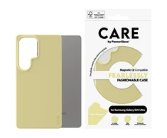 Dėklas PanzerGlass Fashion QI „Samsung Galaxy S25 Ultra Chardonnay“ „Panzer Glass CARE“