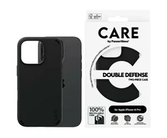 Panzer Glass CARE by PanzerGlass Feature Double Defense Case Apple iPhone 16 Pro 6.3" dėklas telefonui juodos spalvos 1334