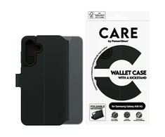 Panzer Glass CARE by PanzerGlass Feature Wallet Kickstand Samsung Galaxy A56 5G dėklas telefonui juodos spalvos