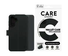 Panzer Glass CARE by PanzerGlass Feature Wallet Kickstand Samsung Galaxy A36 5G dėklas telefonui juodos spalvos
