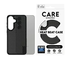 Dėklas Panzer Glass CARE by PanzerGlass Feature Heat Beat Samsung Galaxy S25 juodos spalvos