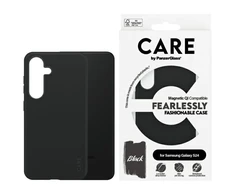 Panzer Glass CARE by PanzerGlass Fashion QI Case Samsung Galaxy S24 dėklas telefonui juodos spalvos 1166