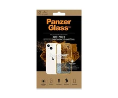 Panzer Glass PanzerGlass Clearantibacterial Military Grade certificate Apple iPhone 13 / 14 / 15 - dėklas telefonui skaidrus ir geltonos spalvos