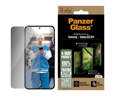 Panzer Glass PanzerGlass Eco Matrix Ultra-Wide Fit Privatus stiklas, skirtas Samsung Galaxy S25