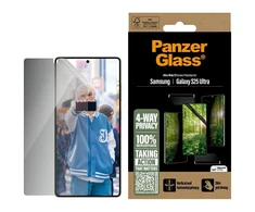 Panzer Glass PanzerGlass Eco Matrix Ultra-Wide Fit Privacy Glass, skirtas Samsung Galaxy S25 Ultra