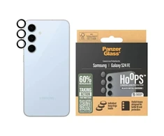Panzer Glass PanzerGlass Hoops Kamera Samsung Galaxy S24 FE S721 juodas 1464 fotoaparato objektyvo apsauginis lankelis optiniai žiedai