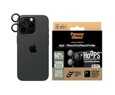 Panzer Glass PanzerGlass Hoops Juodas Objektyvo apsauga Apple iPhone 16 Pro 6.3" / 16 Pro Max 6,9" 1284 m
