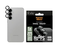 Panzer Glass Keraminis stiklas lęšiams PanzerGlass Hoops Objektyvo apsauga Samsung Galaxy S25 Plus keramika