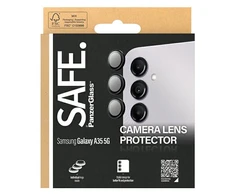 Panzer Glass SAFE by PanzerGlass Hoops kameros apsauga, skirta Samsung Galaxy A35 – skaidri