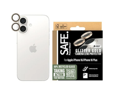 Panzer Glass SAFE iš PanzerGlass Apple iPhone 16 6.1" / 16 plius 6,7" Objektyvo apsauga auksinis/glitter auksinis SAFE95894