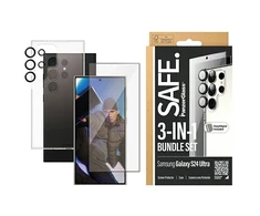 Panzer Glass SAFE by PanzerGlass Rinkinys Dėklas + Ekrano apsauga + Kameros apsauga Samsung Galaxy S24 Ultra