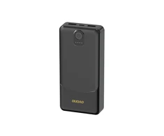Powerbank Dudao K10 10000mAh 2.4A 2 x USB-A – juodos spalvos