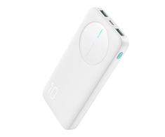 Nešiojamoji baterija „Joyroom JR-PBF12“ 10000mAh 2.4A 2x USB-A 1x USB-C - balta