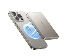 Joyroom JR-PBM08 Pro 10000mAh itin plona išorinė baterija – titano spalvos