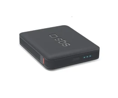 Powerbank SBS NanoTube 5000 mAh High-Density - juodos spalvos