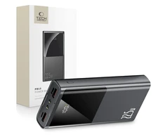 Powerbank Tech-Protect PB13 20000mAh 22.5W 2x USB-A / USB-C / Lightning su USB-C / USB-A kabelis – pilkos spalvos