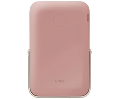 Powerbank Uniq Hoveo magnetinis 5000mAh USB-C 20W PD - rožinis