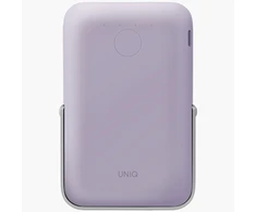 Powerbank Uniq Hoveo magnetinis 5000mAh USB-C 20W PD - violetinė
