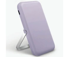 Powerbank Uniq Hoveo magnetinis 5000mAh USB-C 20W PD - violetinė