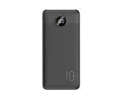 Powerbank Veger L10S (W1105PD) PD QC3.0 2A 20W 10000 mAh juodas