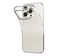 Silikoninis Puro 03 Nude Apple iPhone 16 Pro – dėklas telefonui skaidrus