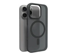 Puro Daylight MagSafe Silicone dėklas skirtas Apple iPhone 16 Pro – juodos spalvos