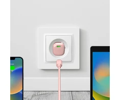 Puro Elektrik Puro 20W GaN USB-C Wall Charger - Rožinė