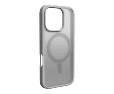 Puro Gradient MagSafe Silikoninis Apple iPhone 16 Pro - dėklas telefonui sidabro spalvos