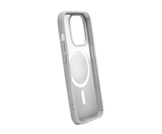 Puro Gradient MagSafe Silikoninis Apple iPhone 15 Pro - dėklas telefonui sidabro spalvos