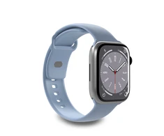 Puro „ICON” silikoninė apyrankė Apple Watch 42–44–45-49mm, light mėlynos spalvos