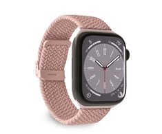 Puro ”LOOP” Elasticized Nylon apyrankė Apple Watch 38-40-41mm rožinės spalvos