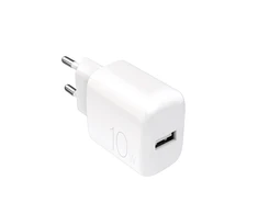 Puro PROLITE 10W USB-A laidinis įkroviklis – baltos spalvos