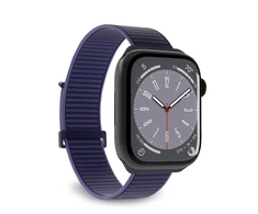 Puro ”SPORT” nylon apyrankė Apple Watch 42-44-45-49mm, mėlynos spalvos