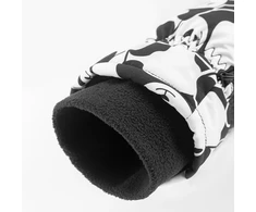 Qunature Panda Heat Transfer Ski Gloves Kids Size S – juodos ir baltos spalvos
